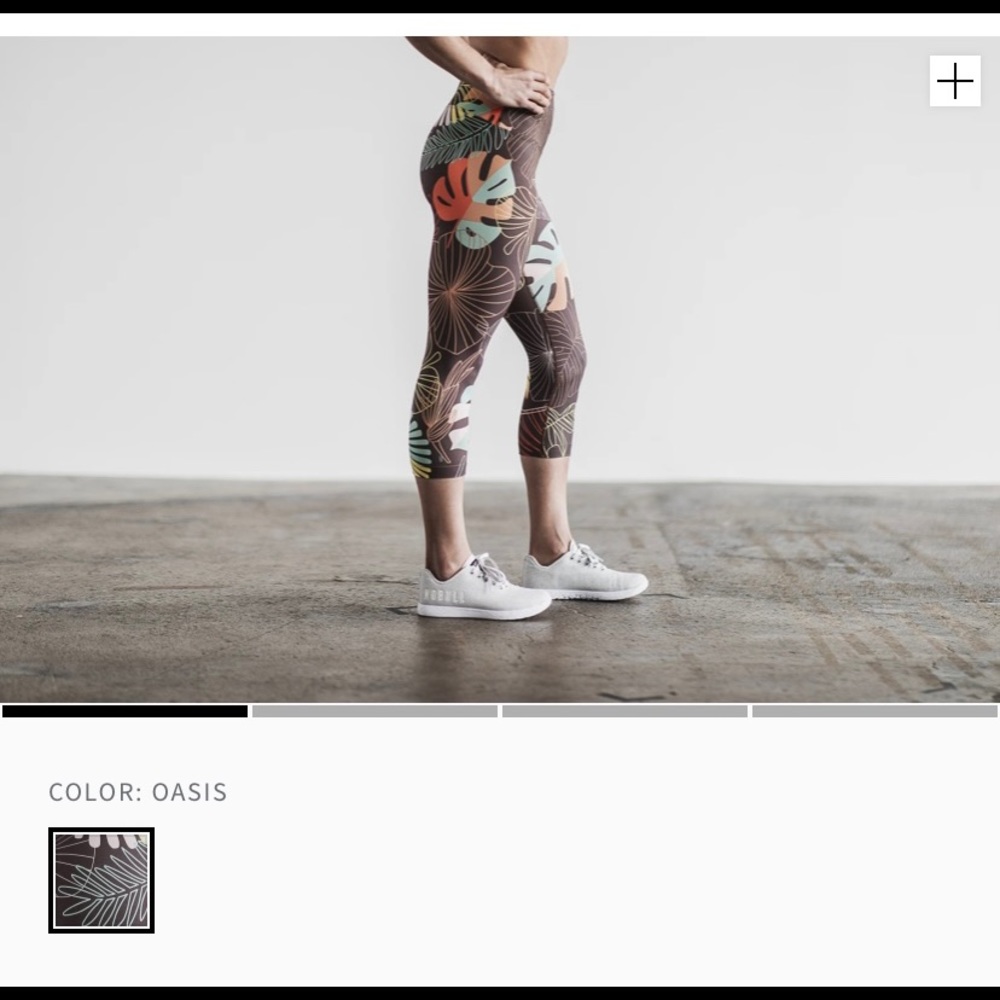 NoBull Oasis crop leggings Size S